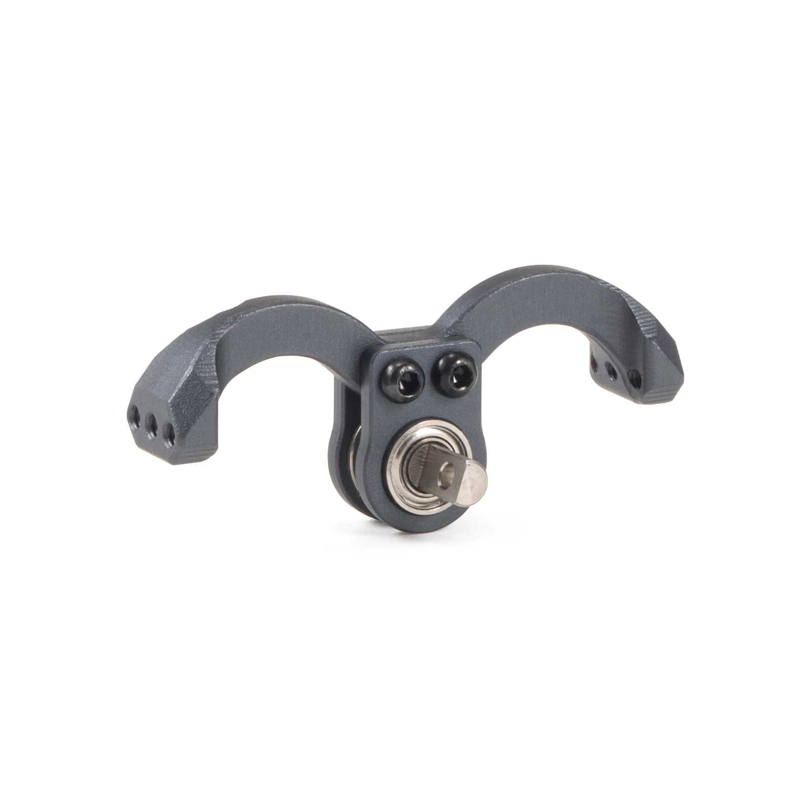 Machined Aluminum Arched 1/24 Carrier Bearing for High Clearance SCX24 Custom Build Micro LCG Crawler Chassis