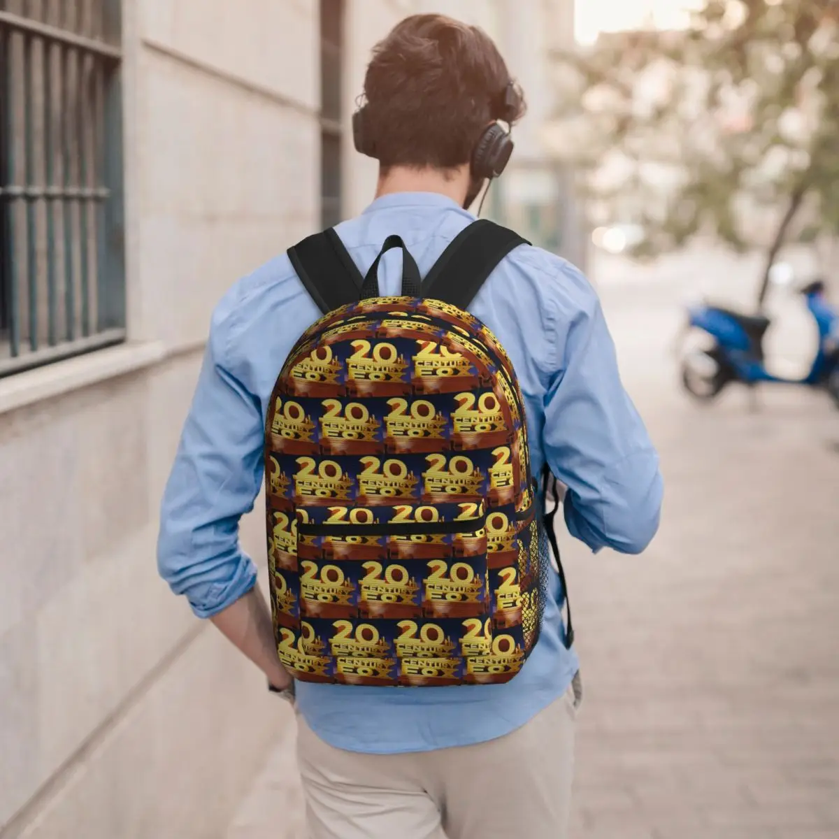 

20th Century Fox Classic Backpack Boys Girls BookBag Kids School Bag Laptop Shoulder Bags for Men Women