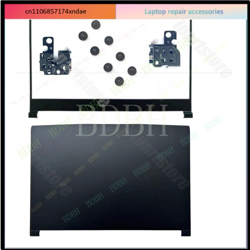 Back Cover+ Bezel +Hinges For  MSI GF63 8RC 8RD Thin 9SCX MS-16R1 MS-16R3 US