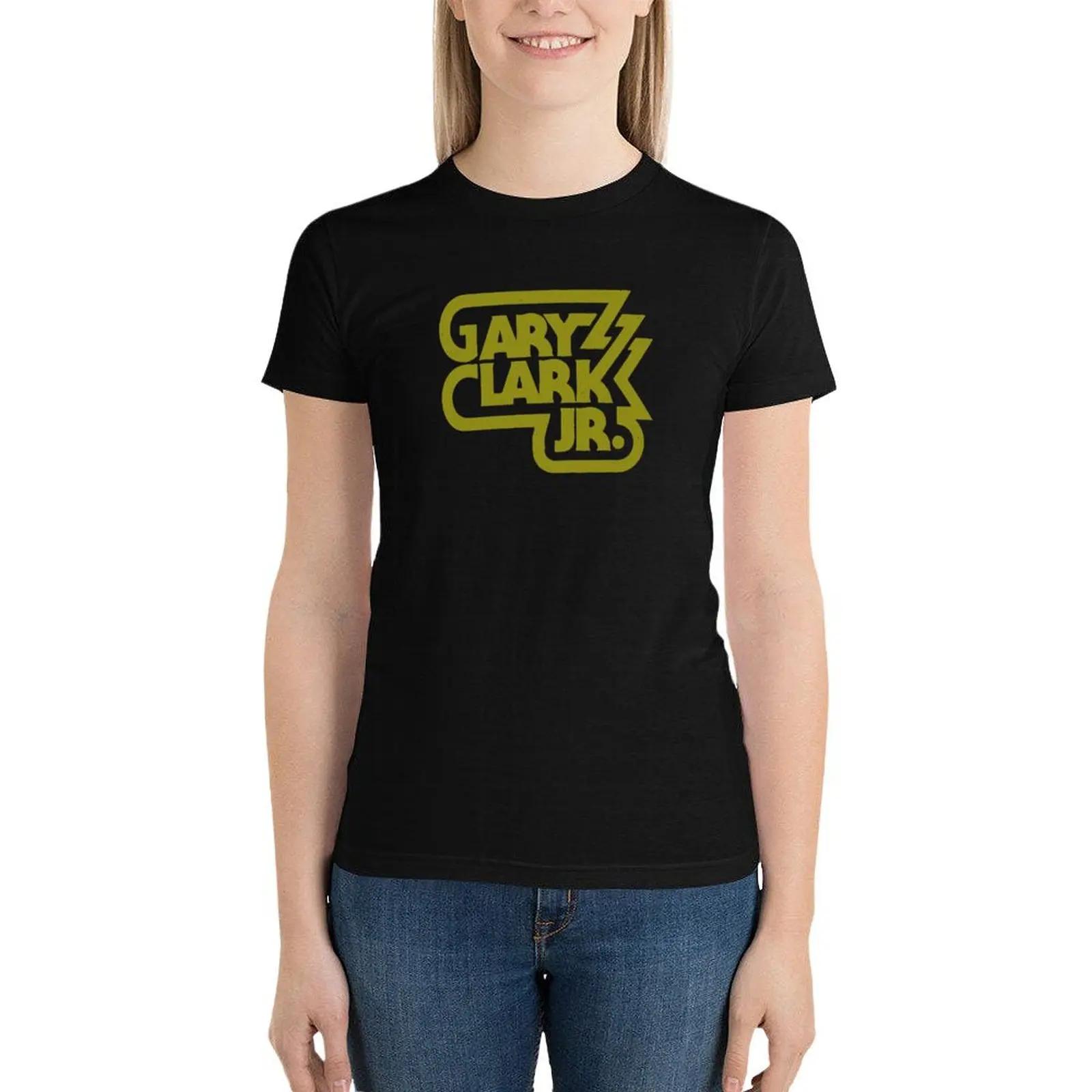 

Gary Clark Jr. T-Shirt aesthetic clothes anime clothes Aesthetic clothing workout shirts for Women loose fit