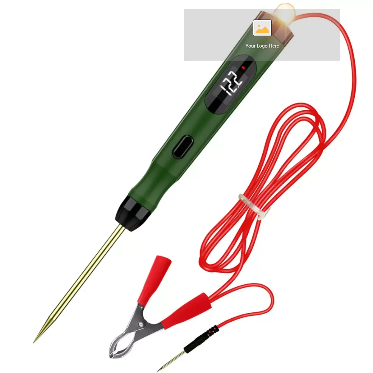 

Factory Customization Automotive Circuit Tester P50 Universal 5-30V LCD Voltage Meter Pen Car Truck Circuit Scanner Power Probe