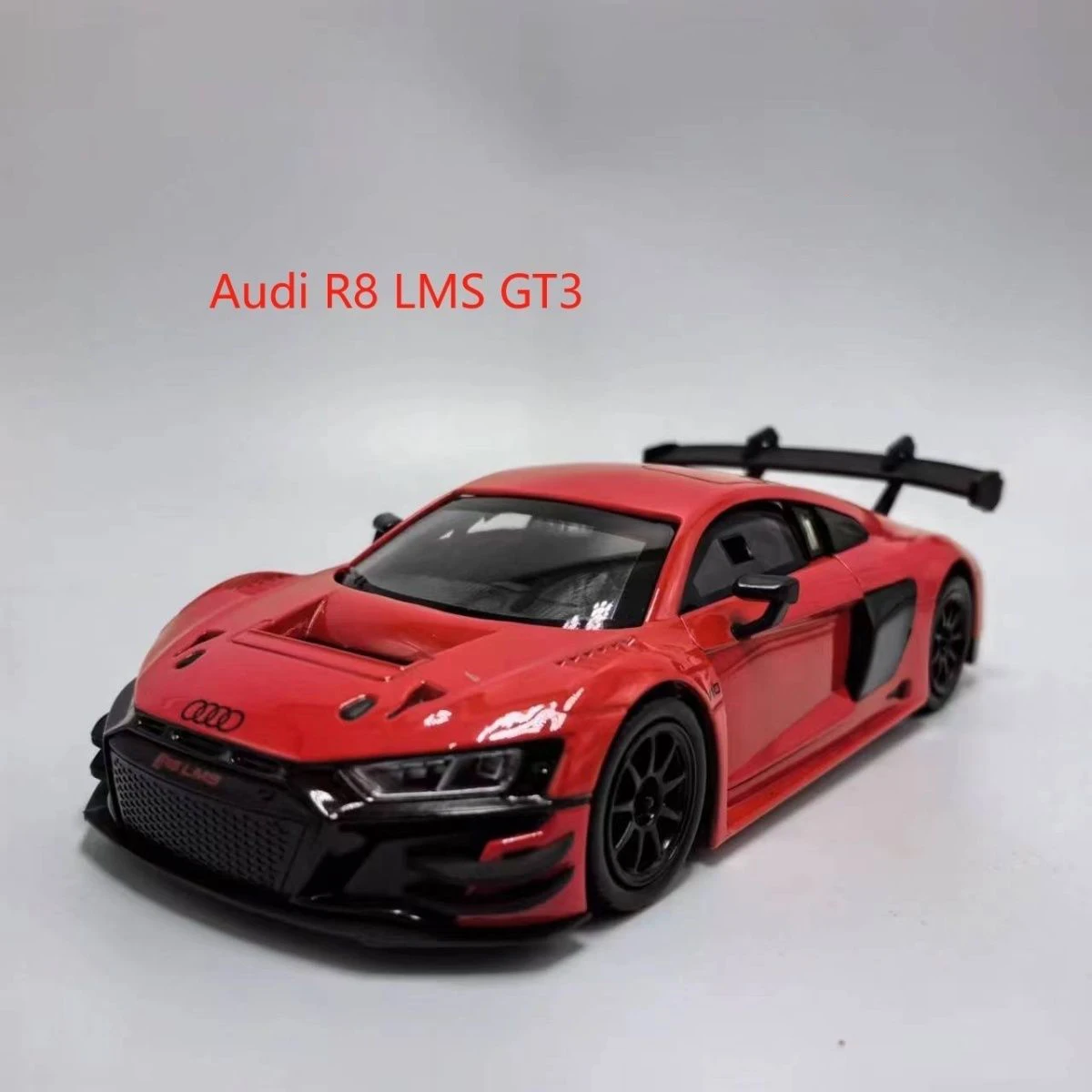 1:24 Audi R8 LMS GT3 Supercar Alloy Car Diecasts & Toy Vehicles Car Model Miniature Scale Model Car Toys For Children