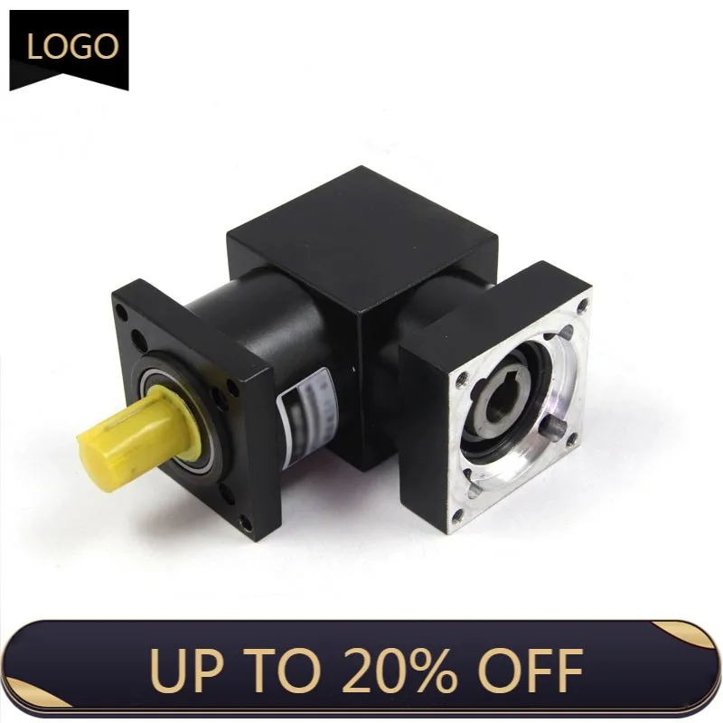 PXW57 90-Degree Planetary Reducer Planetary Gearbox Ratio 3/4/6/10 for Nema 23 Step and Servo Motor