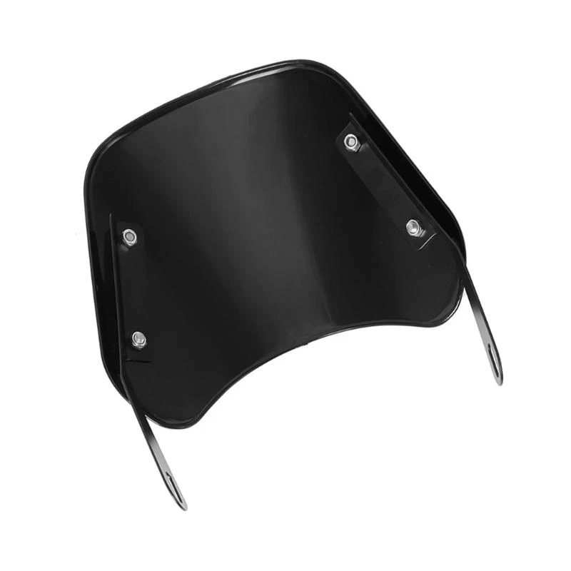 R9CC Clear Windscreen Easy Installation & Improved Wind Blocking Stylish Motorcycle Headlight Wind Deflector for CG125