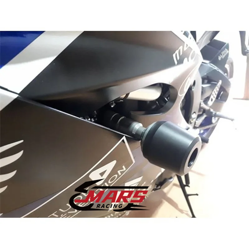 

Для Yamaha YZF R6 YZF-R6 2017 2018 2019 2020 2021 2022 слайдеры рамы мотоцикла противоударный кронштейн Защитные комплекты