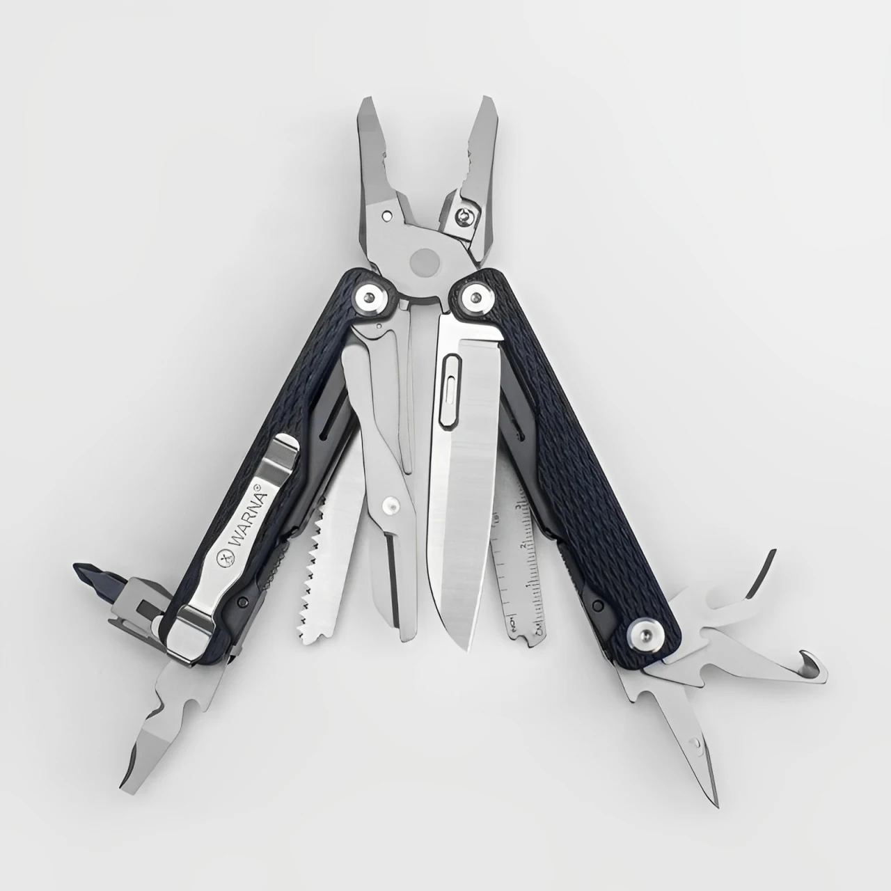 BHBT Folding Multitool Pliers Multi-functional Combination Tool Pliers Folding Scissors EDC Outdoor Equipment Swiss Tools