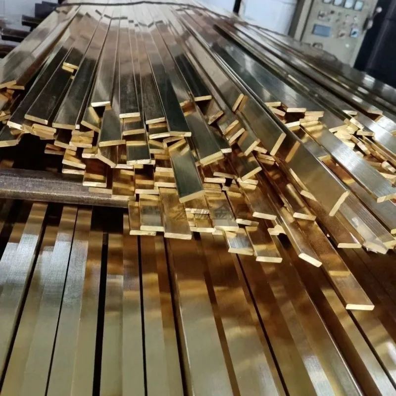 

1pcs Length 250mm Solid Brass Row Strip Brass Flat Plate Bar Thickness 3mm 4mm 5mm customize