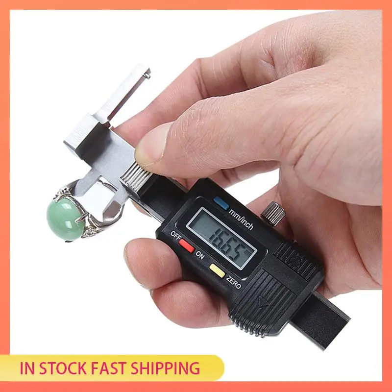 

AA05 2Pcs 0-25Mm Jewelry Digital Caliper Gauge, Micro-Electronic Digital Display Triple Use Ruler Thickness Measuring Caliper