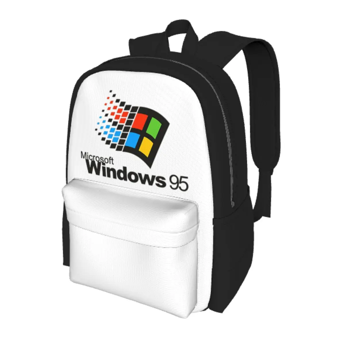 

Windows 95 Geeks Nerd Student Backpack School Bag Hiking Travel Daypack for Men Women Bookbag Shoulder Bags