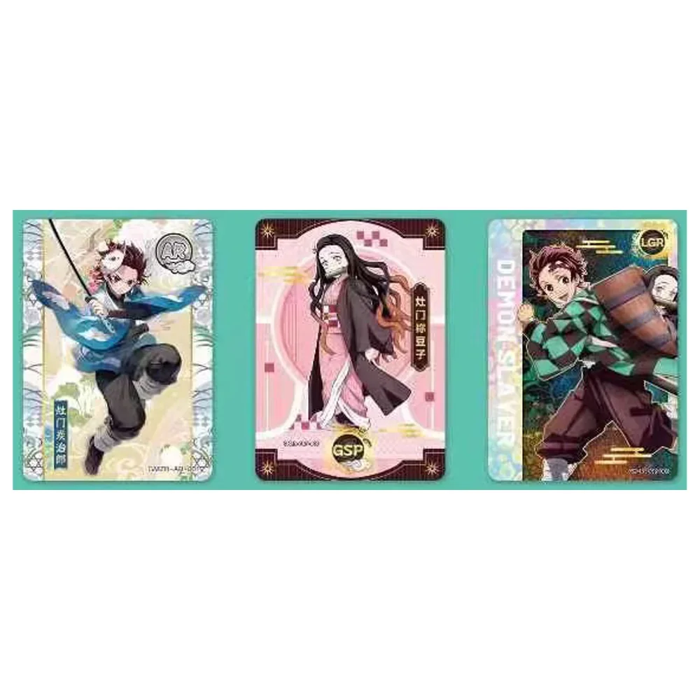 Jika series Demon Slayer Cards Rare SSP SP Card Tanjirou Kamado Character Collection Card Children Toy Gift card box