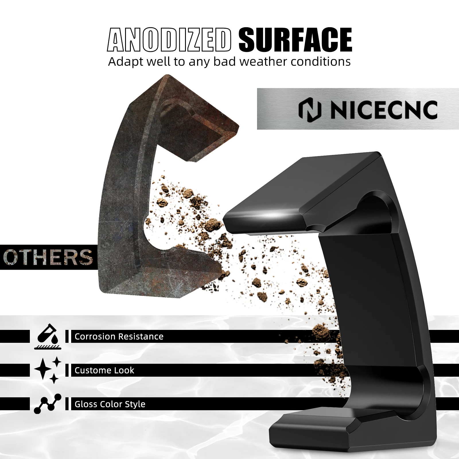 NICECNC For KTM 790 890 Adventure /R 2004-2025 Throttle Spacer Kit For KTM 790 890 Duke 2018-2023 For Husqvarna NORDEN 901 22-23 - Image 3