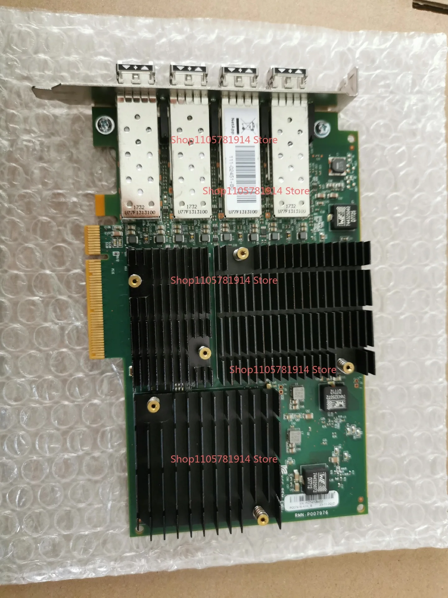 For EMULEX LPE16004B-M6 Lpe35004 16G PCI-E 4-port HBA Fibre Channel Card 16GB with Module