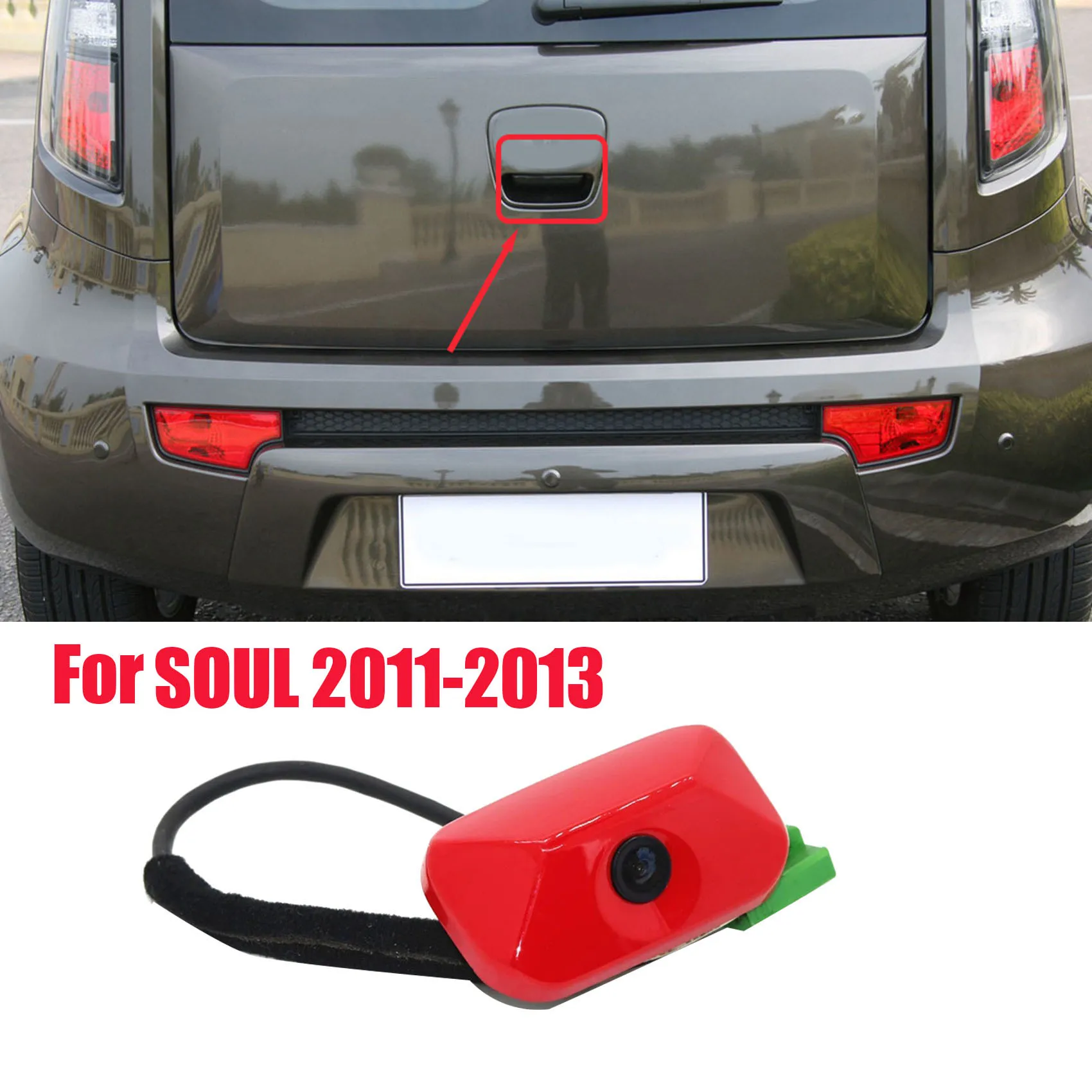 

95760-2K222-A1 Car Rear View Reversing Camera forKia Soul 2011-2013 95760-2K210 957602K212 Parking Assist Camera