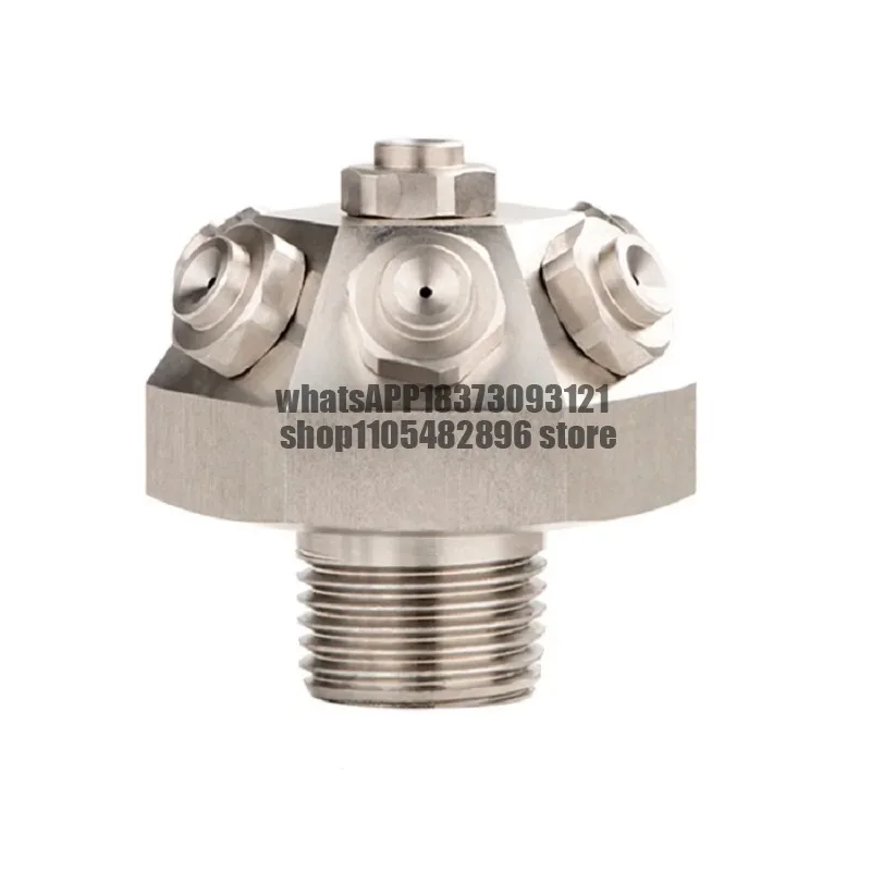 XWT Type Medium and High Pressure Multiple Superfine Water Mist Nozzle Fire Jet Spray Nozzle,