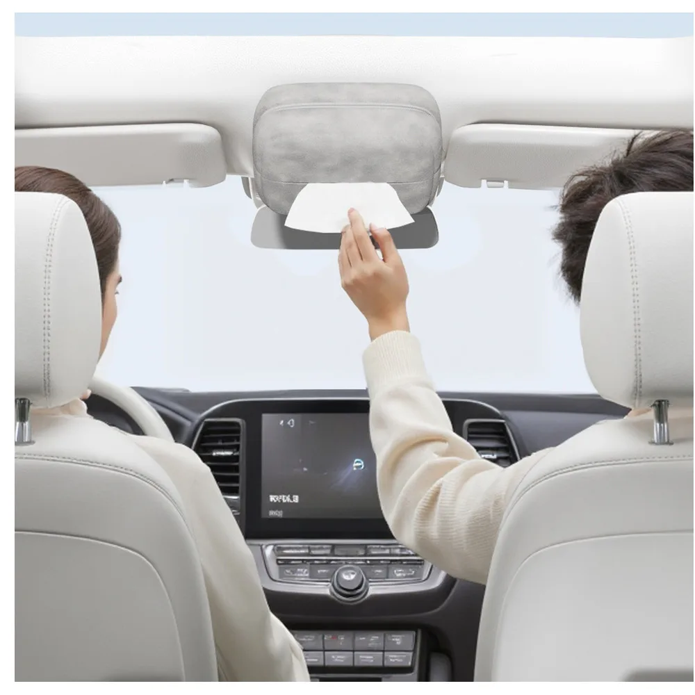 Magnetic Box 2026 New Model High-End Holder Roof Storage Car Tissue Pack