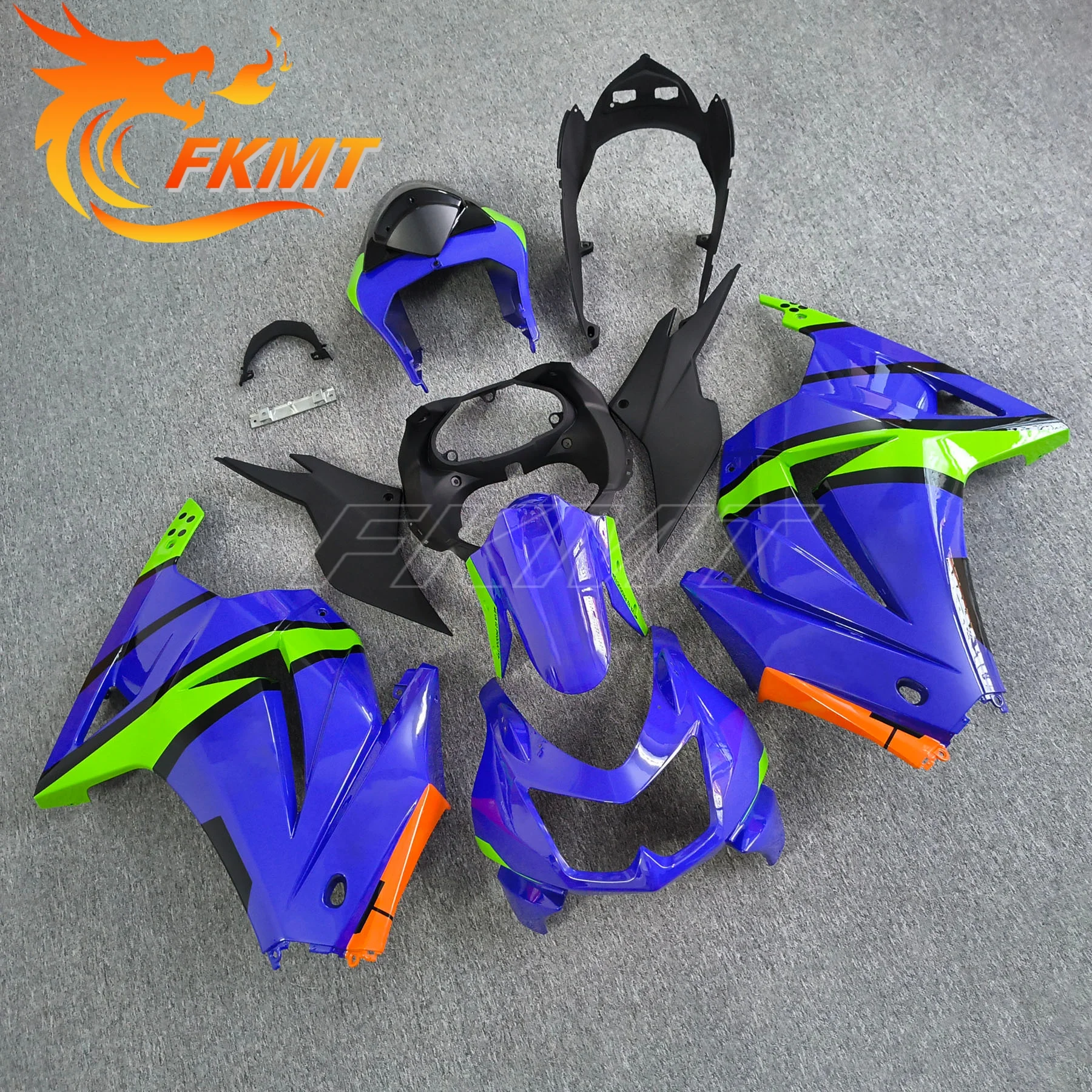 

Injection fairings kit for Kawasaki Ninja NEW ABS 250R EX250 2008-2014 sport fairing kits 250R 08-14 black