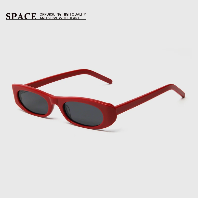 Cat-eye fashion acetate sunglasses Personality women cool luxury brand men street photo Handmade sunglasses can be carved LOGO