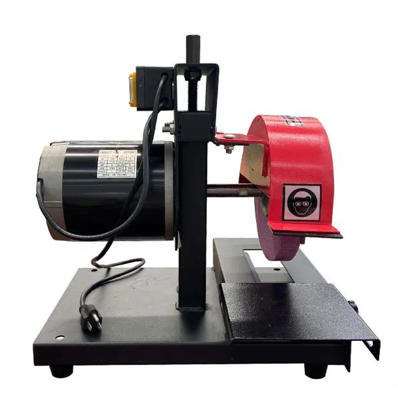 Lawn Mower Blade Grinder 1 2 HP Economical Knife Grinder 0.28KW Cutting Blade Grinding Wheel