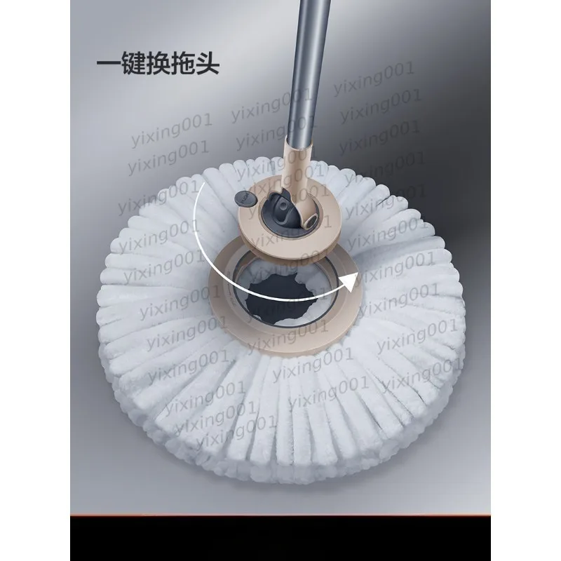 Spin Mop Bucket System Hands‑Free Washing Wet‑Dry Dual‑Use Floor Mop for Household Home Cleaning