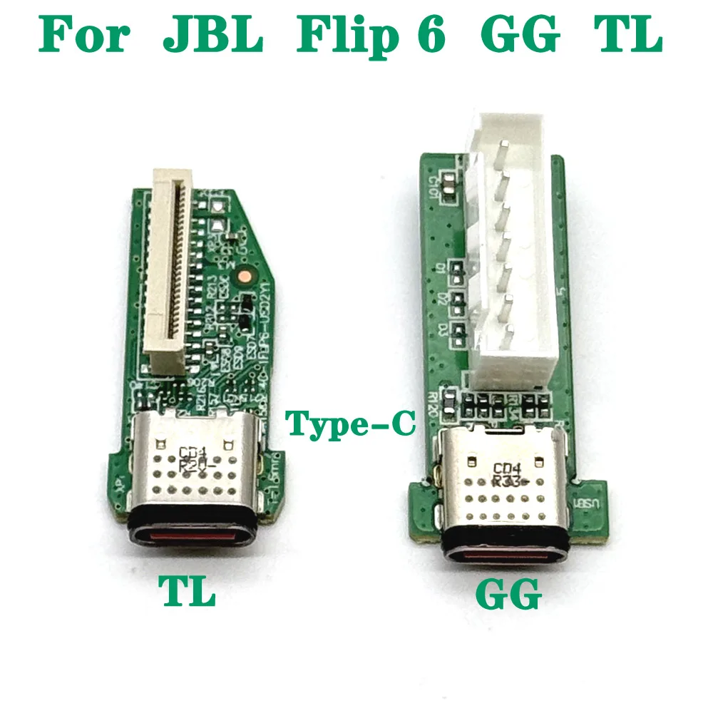 Original PCB Part For JBL Flip 6 GG TL Version Speaker Type-C USB Charge Jack Power Supply Board Connector Charge Port Board