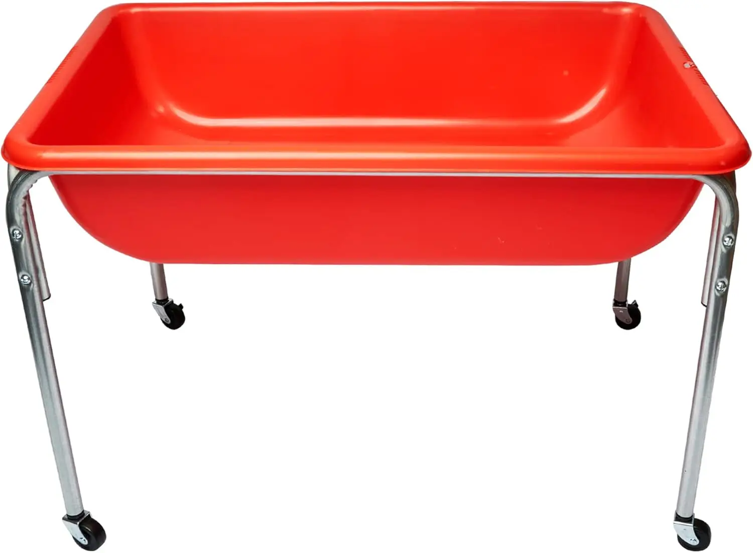 

Medium Sensory Table - 24" Height Table, Sandbox, Water Table for Kids, Red