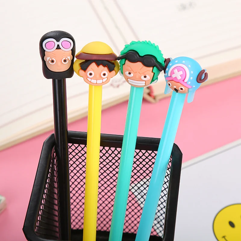 

36 Pcs Wholesale Cartoon Student Pen Creative Stationery Cute Gel Pen High-quality Office Supplies Black Water-based Signature