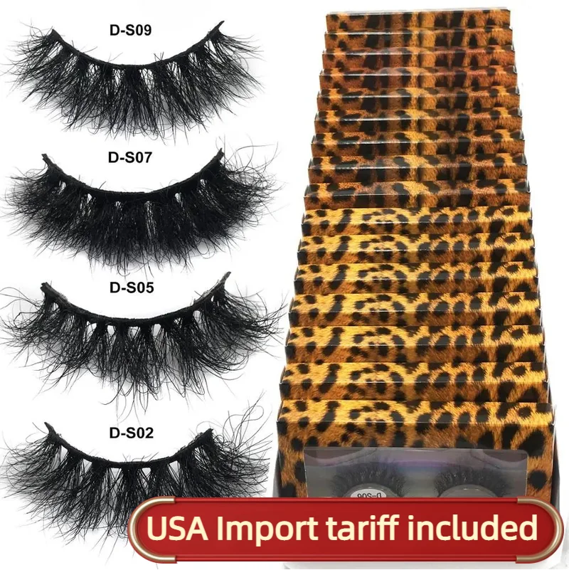 Mink Lashes Wholesale 10-50 Pairs Fluffy Lashes 100% Mink Hair Short Natural Eyelashes Wholesale Lashes Vendors Mink Eyelashes