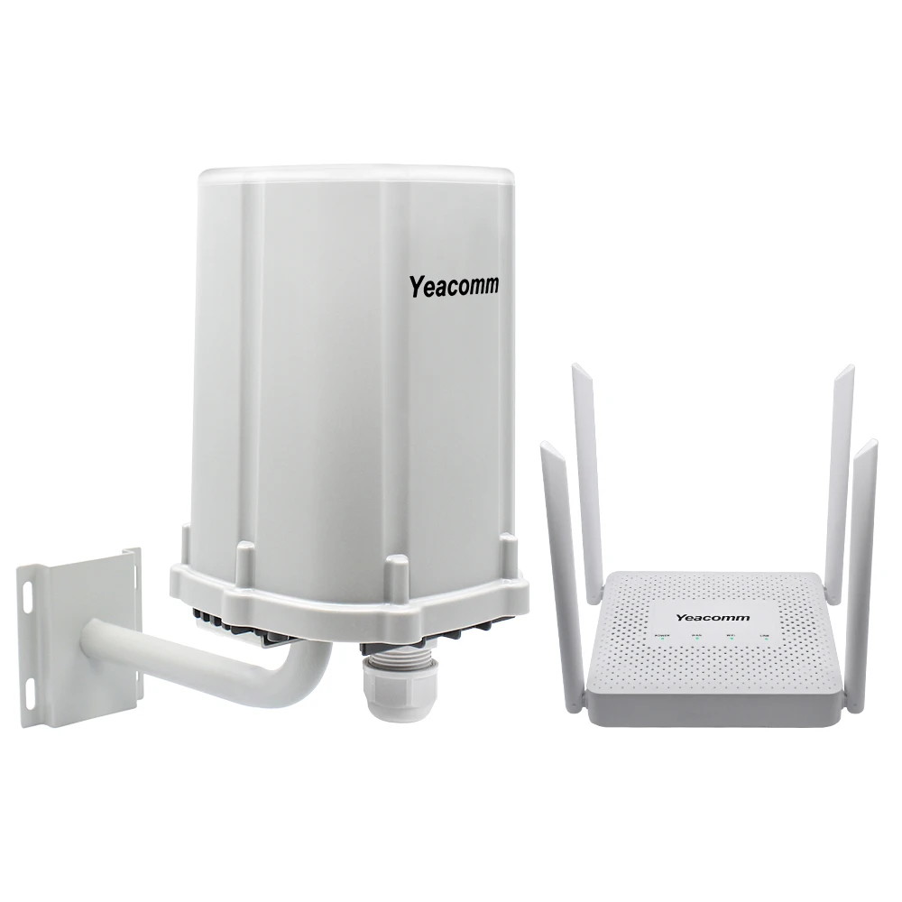 High Power Dual Band Outdoor CPE Wireless Router 5G & WIFI6 Home Use Firewall VPN WEP Encryption 2.4G Frequency ROHS Certified