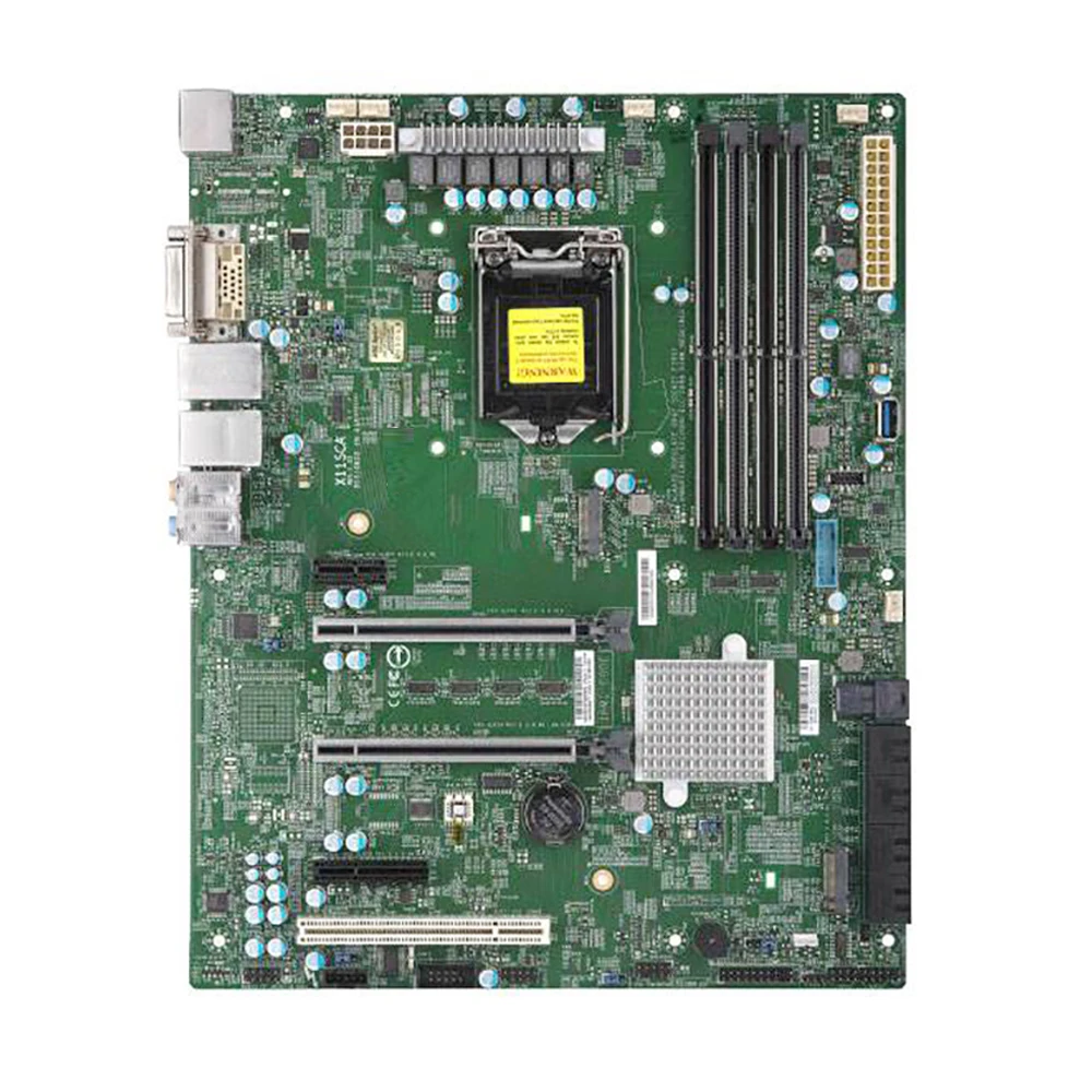 For Supermicro Workstation Motherboard LGA-1151 DDR4 8th/9th Gen Core i3/i5/i7/i9 Xeon E-2100/E-2200 Series PCI-E 3.0 X11SCA