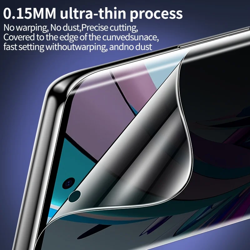 3 قطعة فيلم هيدروجيل مضاد للتجسس ل ممن لهم A16s A53 A96 A57 A57s A73 A76 واقي للشاشة ل ممن لهم A74 A54 5G فيلم الخصوصية