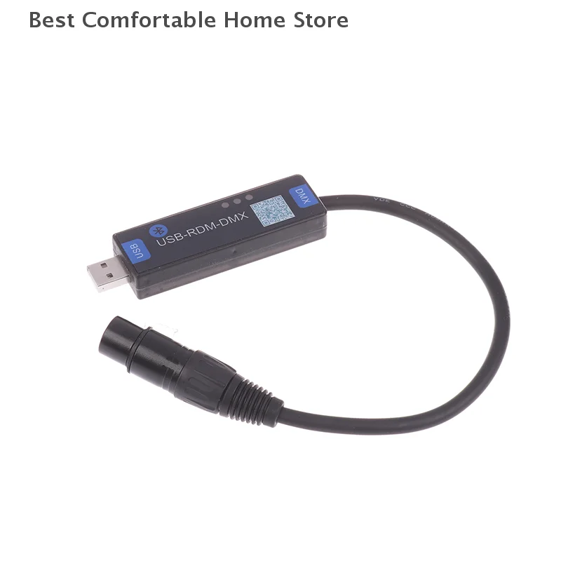 USB-RMD-DMX Mobile App DMX Dialer Bühnenlicht Drahtloses Bluetooth DMX-Controller-Tool Unterstützt nur Android-Geräte