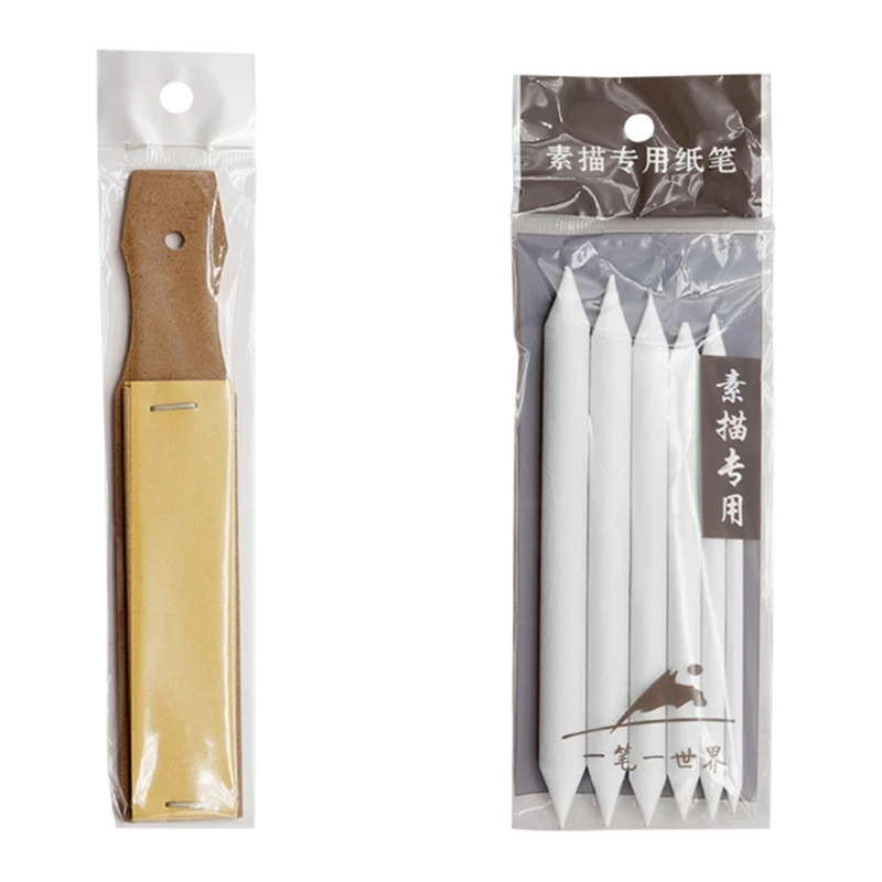 3/6 PCS Lixa mistura tocos tortillions papel arte para estudantes