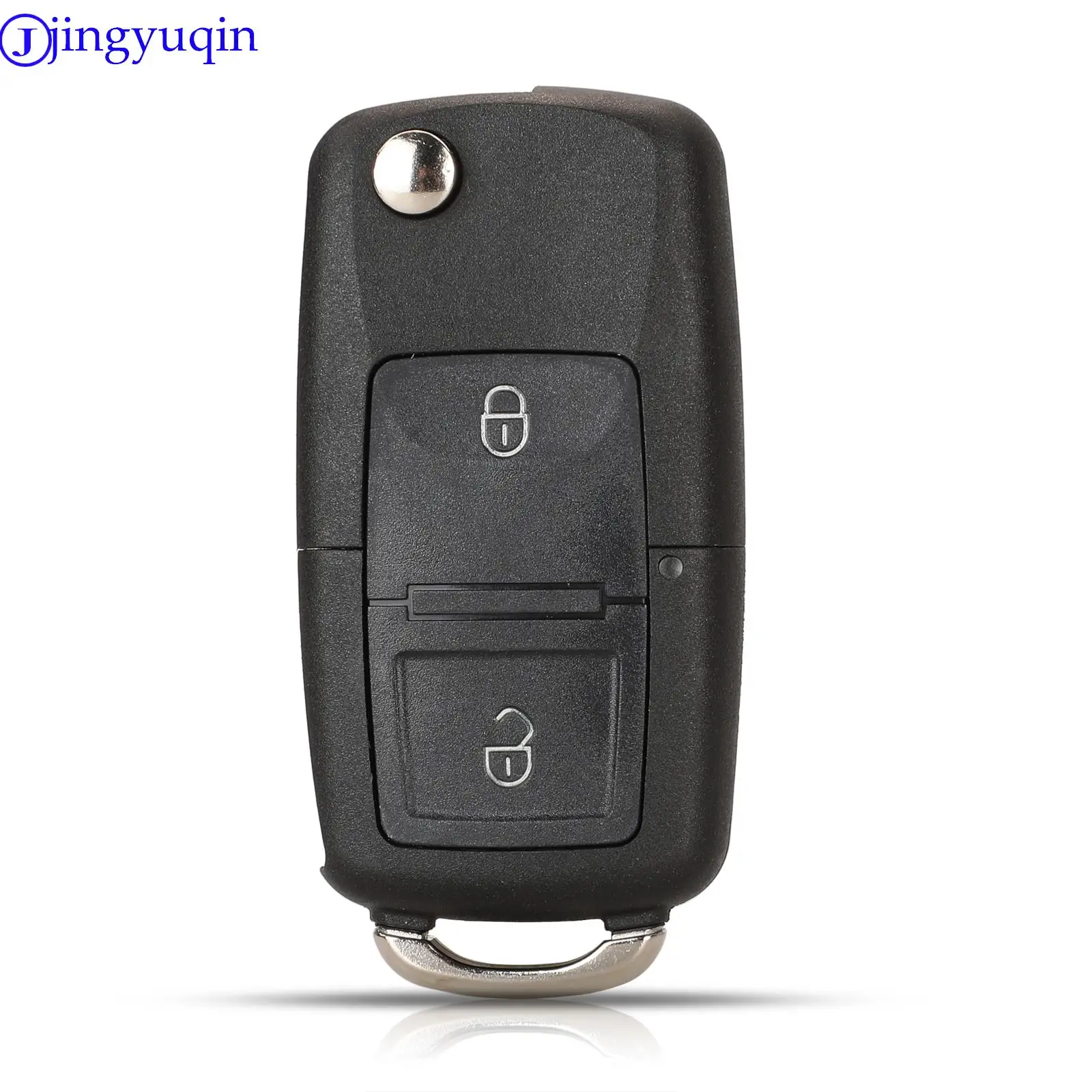 jingyuqin Remote for VW/VOLKSWAGEN Beetle Bora Golf Passat Polo Transporter T5 1J0959753AG / HLO 1J0959753AG/1M0959753E