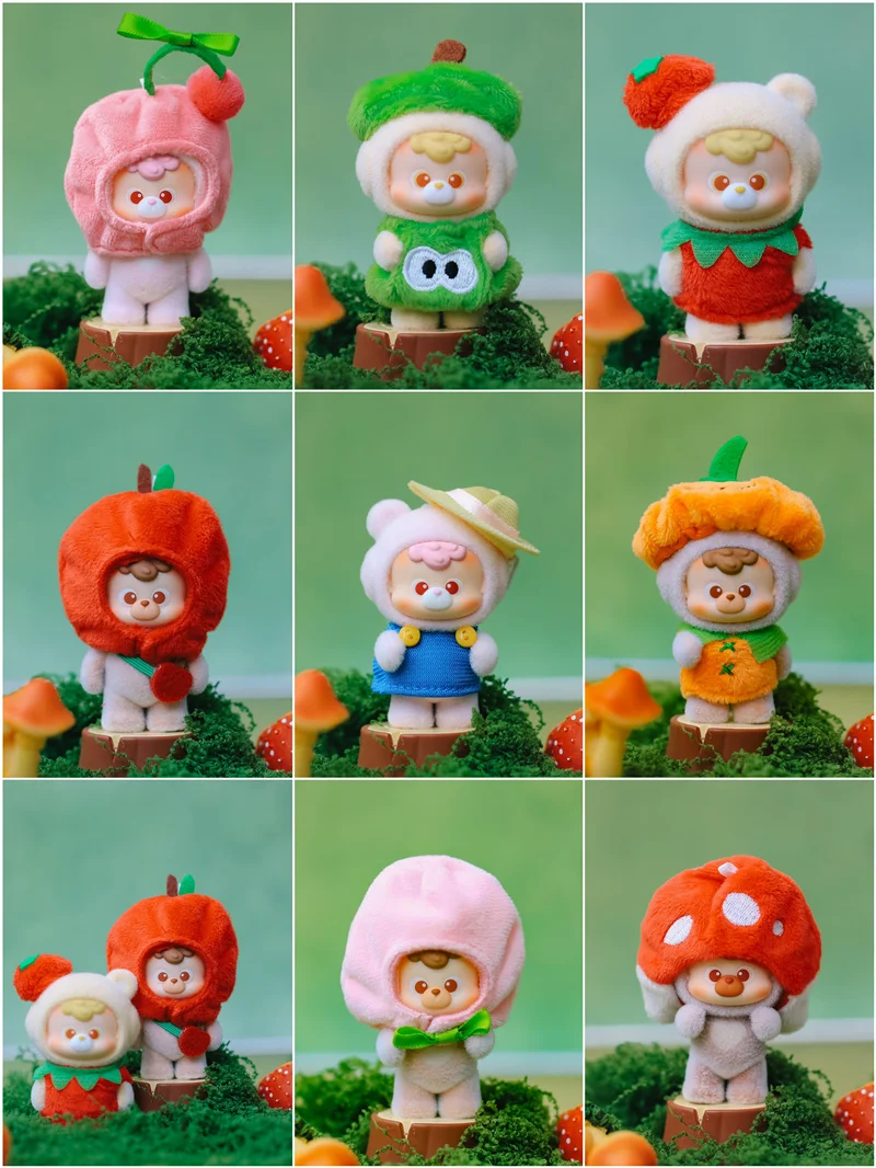 

Аутентичный детский фермерский медведь Diudiu, мини-слепая коробка, модный игровой милый орнамент