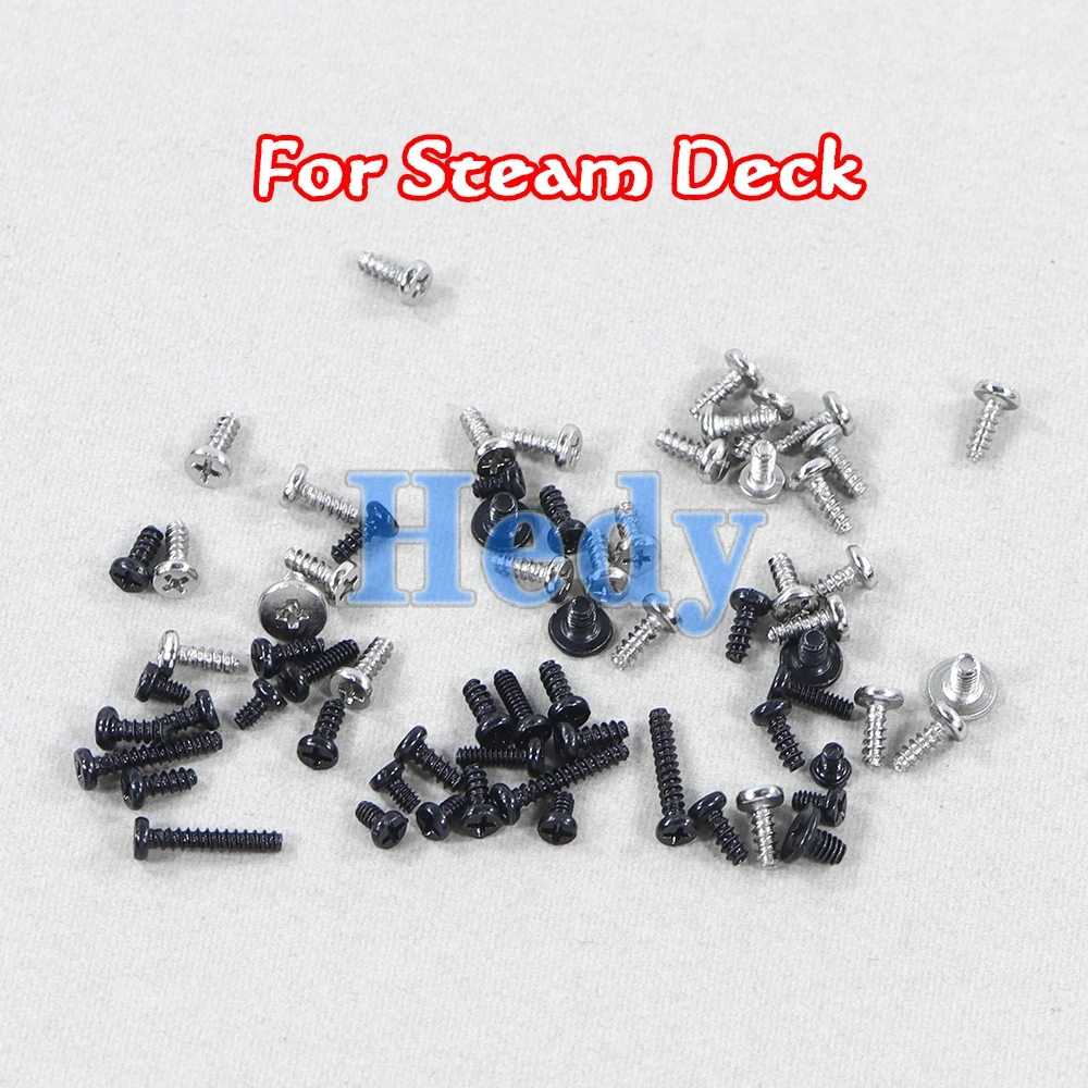 1 セットフルセットネジキット交換用固定ネジスチームデッキゲームパッドアクセサリーゲームコンソールリアカバーネジ
