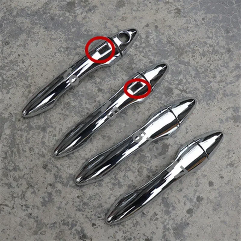 

Car Accessories Chrome For Hyundai IX 35 Ix35 2010-2017 Car Door Handle Bowl Door Handle Protective Covering Cover Trim