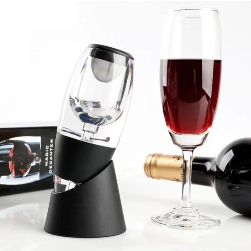 Decantador de vino tinto portátil, aireador Bernoulli Air Magic, vino tinto blanco, whisky, decantador rápido, equipo, accesorios de Bar