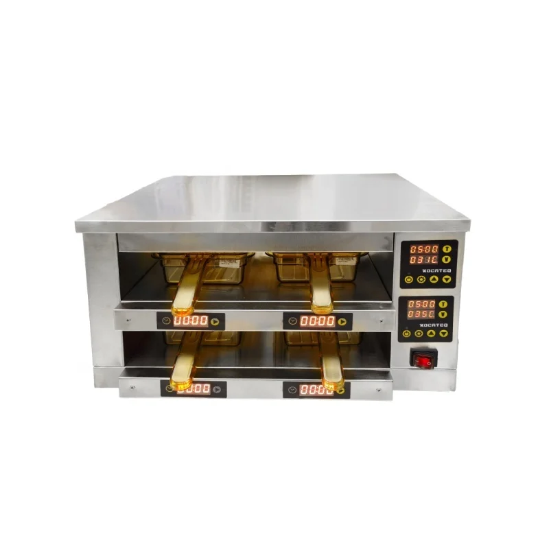 VNTKITCHEN Catering Equipment KFC Hot Food Display Warmer Warming Showcase Electric Stainless Steel Automatic Temperature