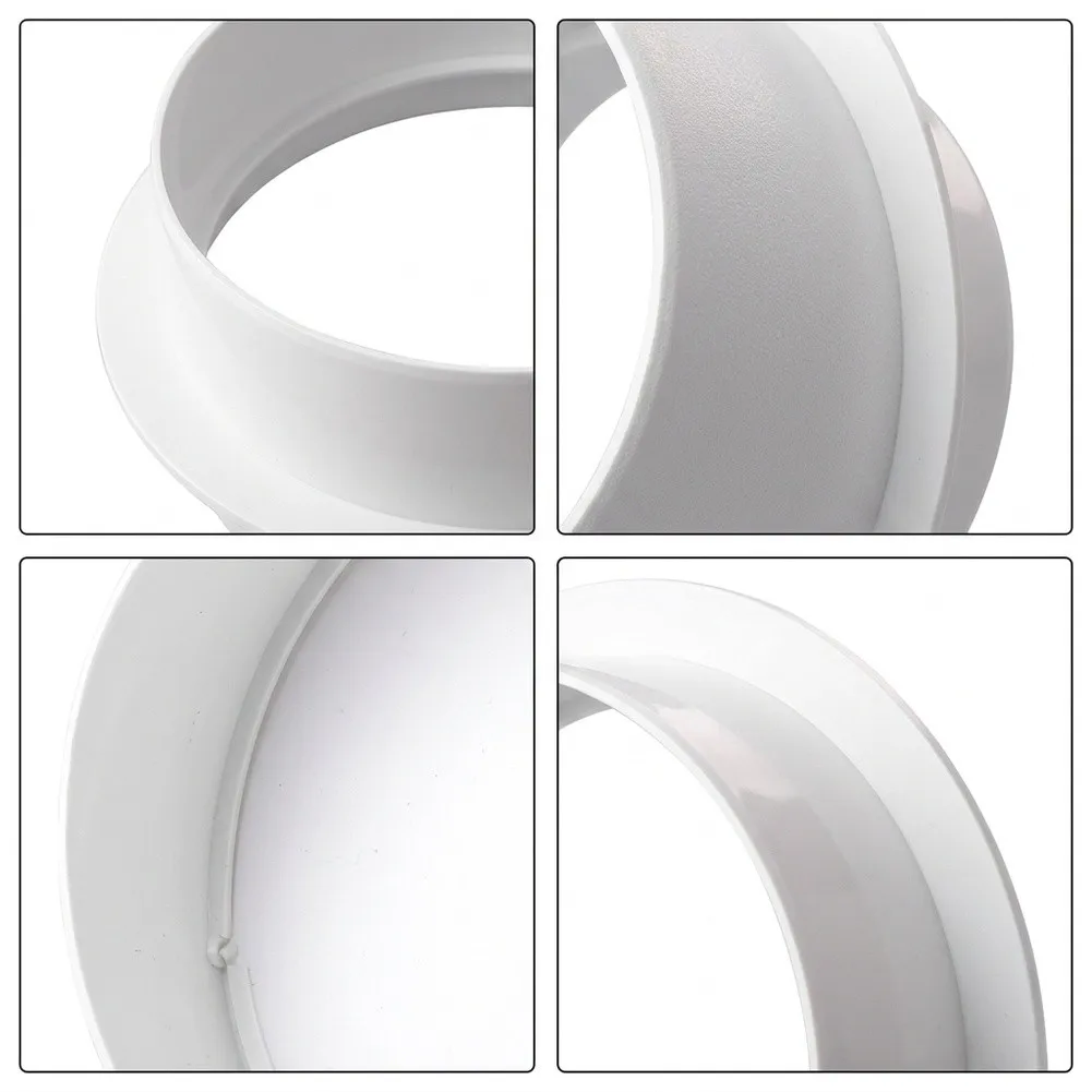 PVC Check Valve for Fresh Air Ventilation Systems 250mm For Exhaust Duct Fit for Air Exchange and Mechanical Ventilation