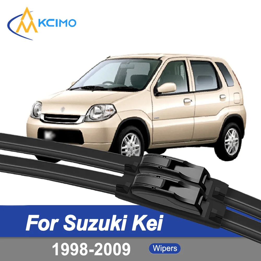

For Suzuki Kei HN11S/HN12S/HN21S/HN22S 1998–2009 Mazda Laputa front Windshield Wipers Easy Installation Quiet Performance Exact