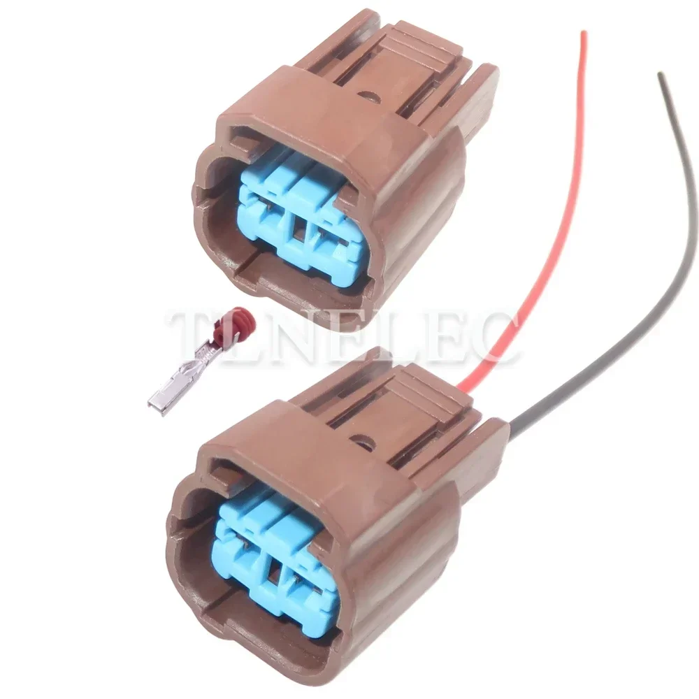 2 Pin Way Automotive Wire Harness Connector With Wires Auto Waterproof Sockets 6189-0593
