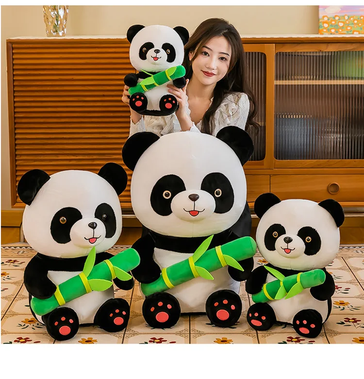 Cute Giant Panda Plush Toy Doll Amusement Park Claw Machine Doll Pillow Decoration Children's Gift Cushion