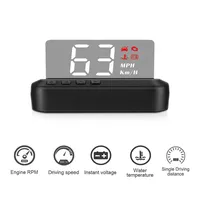 C100 GPS HUD OBD2 Head Up Display Car Smart Digital Alarm Reminder Auto Speedometer Projector Meter Electronic Accessories