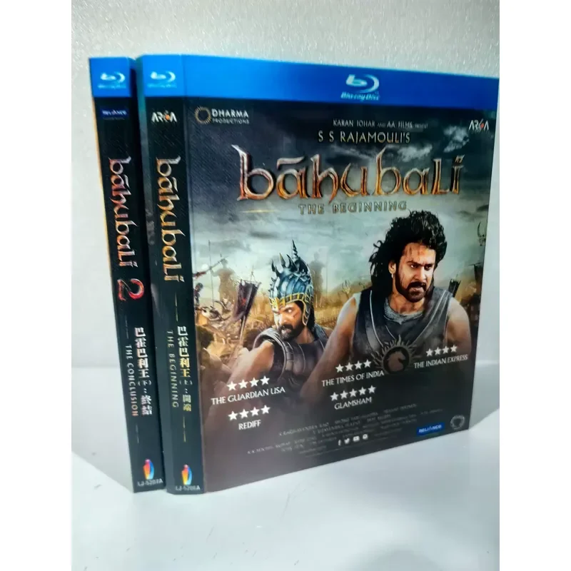 King Baahubali Upper and Lower Blu-ray Disc Brand New Unopened Box Contains King Baahubali The Beginning