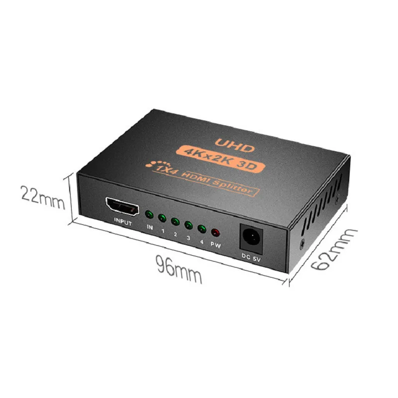 HDMI splitter more than one point 4k HDMI plug and play sound video synchronization multiple devices display at the same time