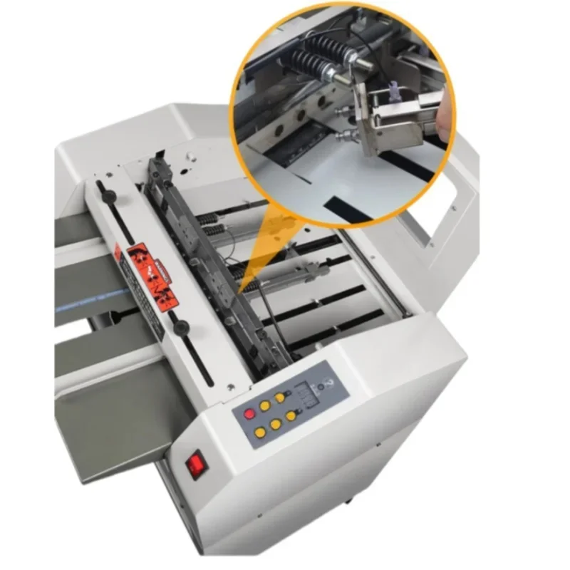 Small Fully Automatic Binding And Folding Integrated Machine A3 Saddle Stitching Sewing Machine for Office Use