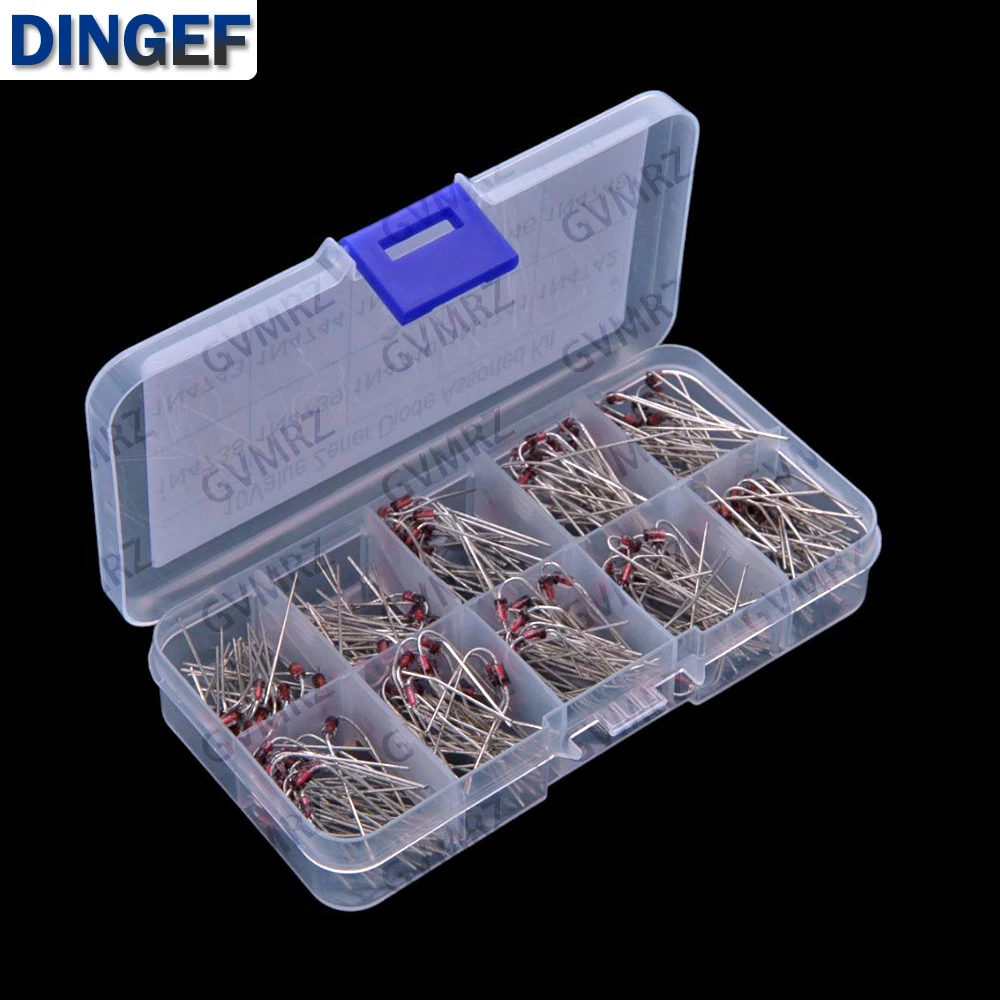 10Value 1N4738 1N4739 1N4740 1N4741 1N4742 Zener Diode Assorted kit 1N4746 1N4748 Each 20PCS 1N4743 N4744 1N4745