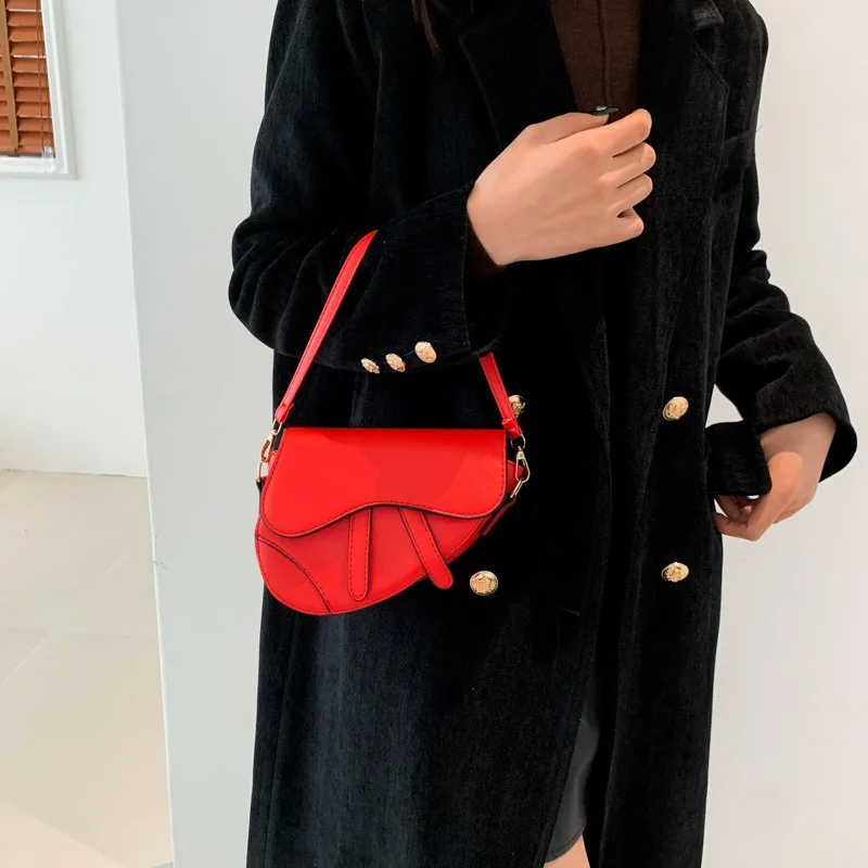 2024 Luxury Handbags for Women Fashion Saddle Bag Lady Purse Mini Tote Cloud Bags Retro Crossbody Bag Designer Shoulder Bags