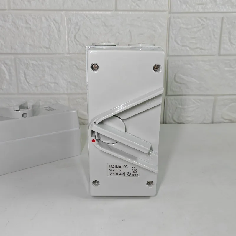 for Outdoor special waterproof switch UKF single-phase boiling water machine surface-mounted 380V outdoor three-phase