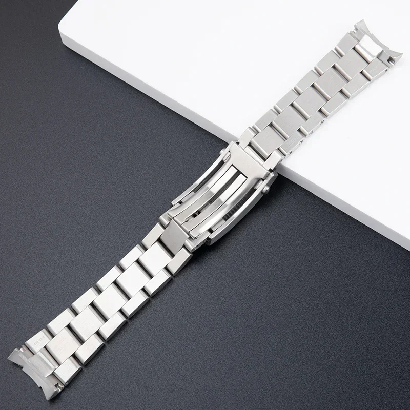 22mm Quality Slider Buckle 316L Solid Stainless Steel Watchband For Breitling Strap Watch Band For SUPEROCEAN AUTOMATIC 42/44mm